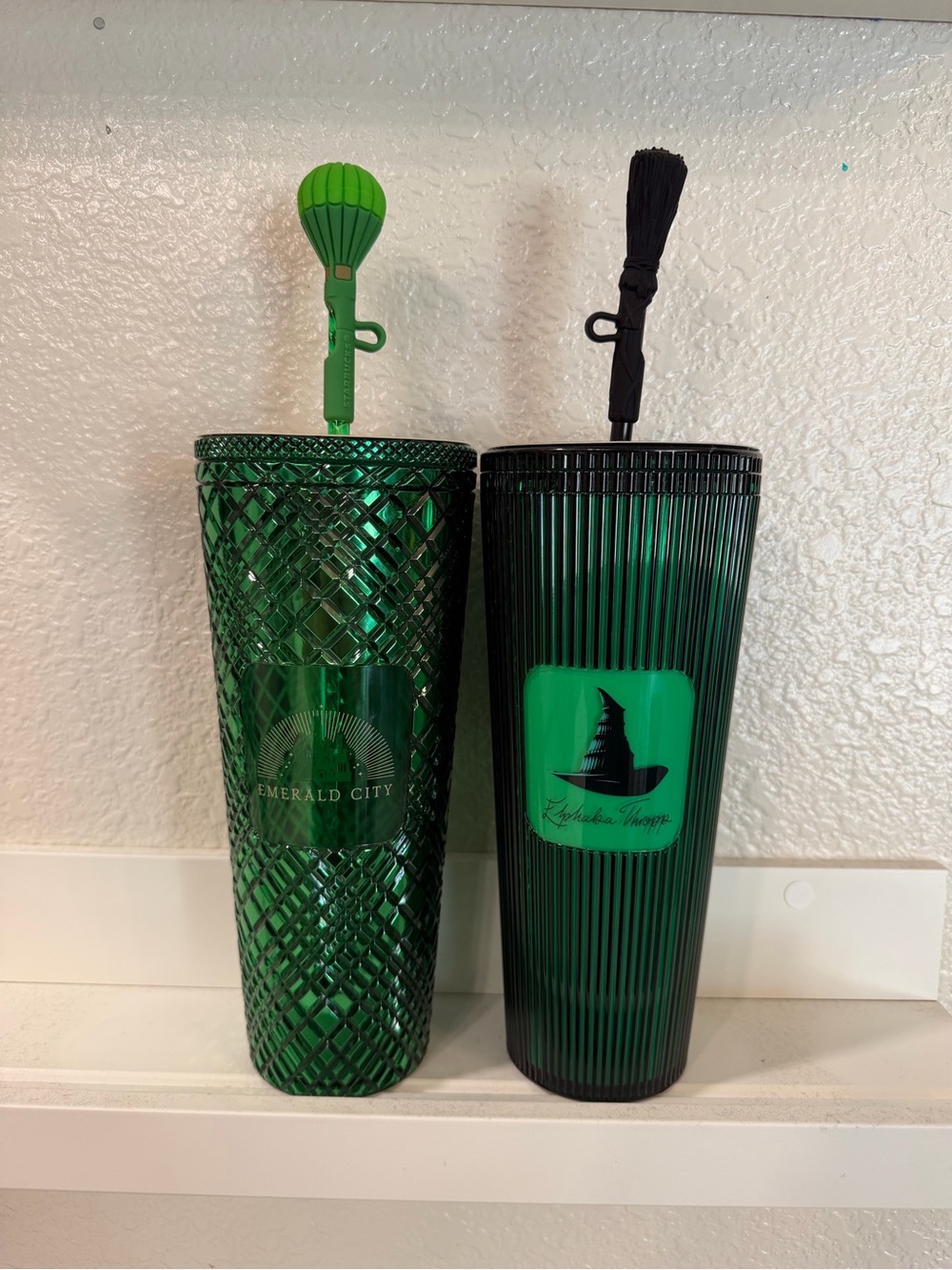 Emerald City & Wicked Witch 2024 Green Tall Tumblers